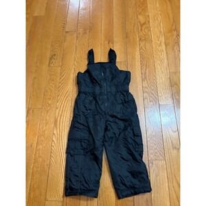 Old navy  Black Ski Snow Bib Overalls Toddler Kids Size 3T Winter Pants